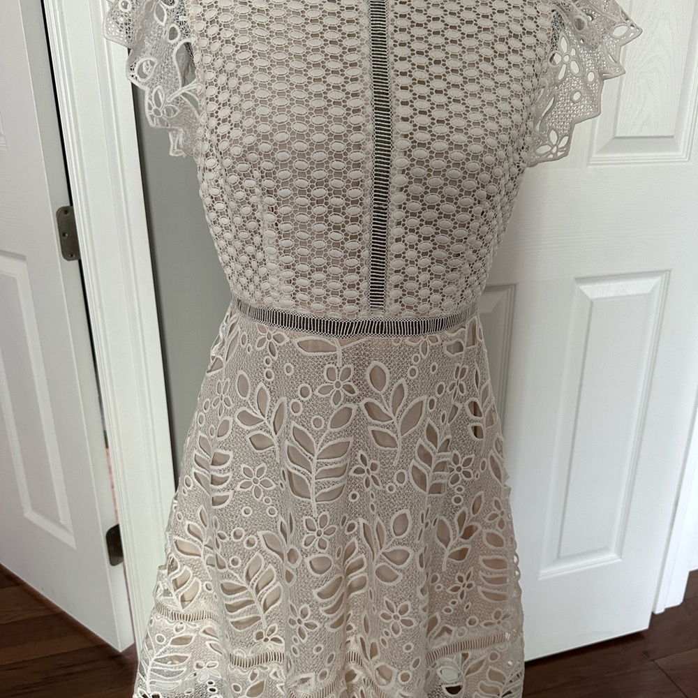 Bb Dakota dress white size 8